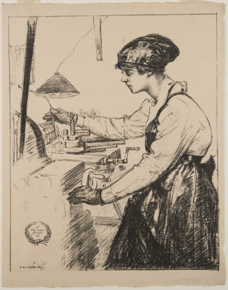 Women's Work:  On Munitions - Skilled Labor
