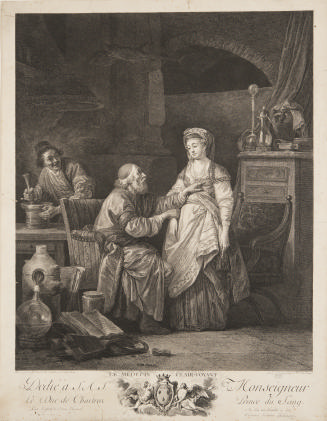 Le Médecin Clair-voyant, after Jean-Baptiste Le Prince