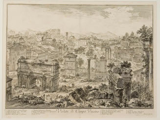 Views of the Roman Forum from the series Views of Rome