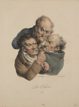 La Colère, no. 41 from the series Receuil de grimaces