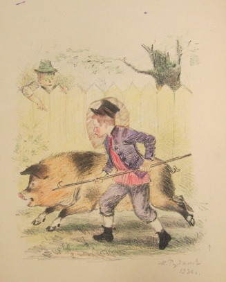 (Boy with Pig)
