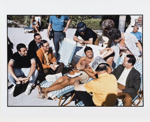 Joe Namath, two days before Super Bowl III, at The Galt Ocean Mile Resort, Ft. Lauderdale, FL.