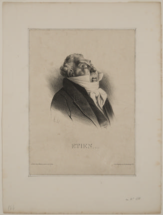 Etien... from La Caricature, September 20, 1833