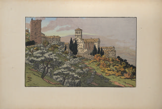 (The Basilica of Assisi in Winter)