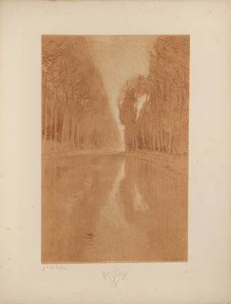 Plate 2 (Remarque étoiles du matin) from the portfolio Suite de Paysages