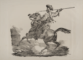 Arab on Horseback from the series Suite de Chevaux