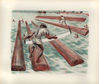 Lumber Workers from the portfolio Mexican People