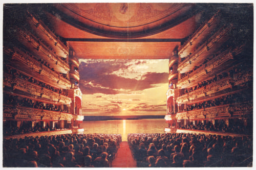 Sunset in the Bolshoi Theater from the series Alternative Museum