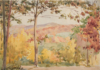 (Mountain Landscape in Fall)