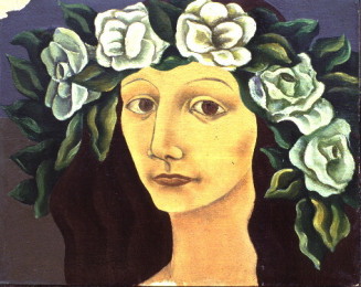 Portrait with Roses
