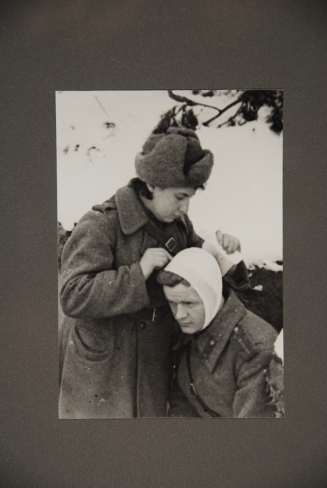 Nurse Dora Nemirovich Bandaging The Wounded Soldier (96th Division)