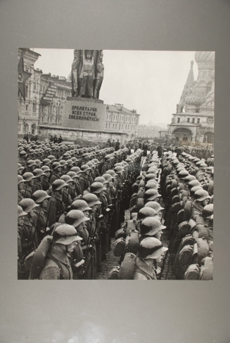 Red Army Parade In Red Square