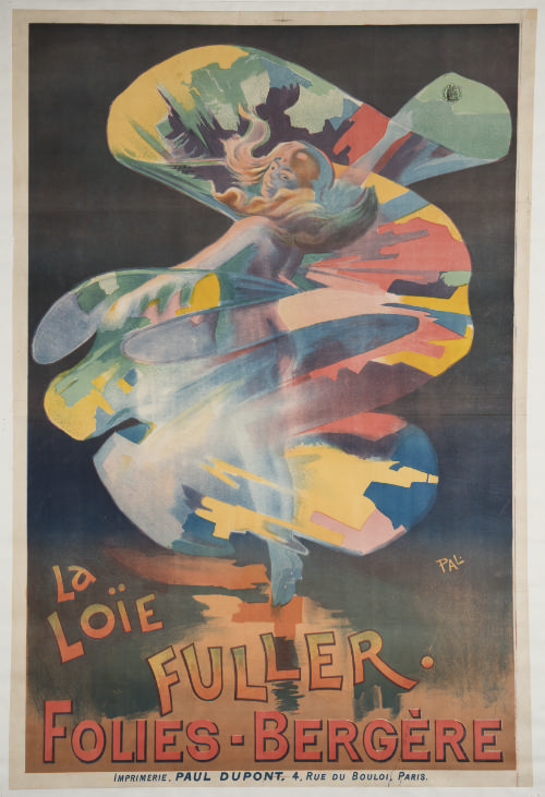 Loïe Fuller at Folìes-Bergères