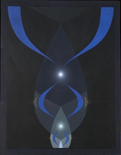 Conception of the Beginning (blue variant)