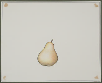 Pear from the series Fruits and Vegetables