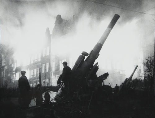 Artillery In The Battle In Berlin