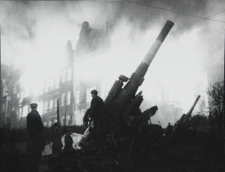 Artillery In The Battle In Berlin