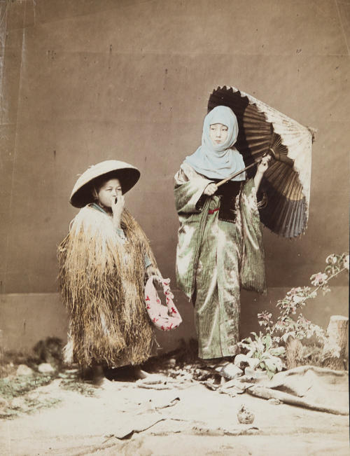 Boy and Girl in Winter Dress