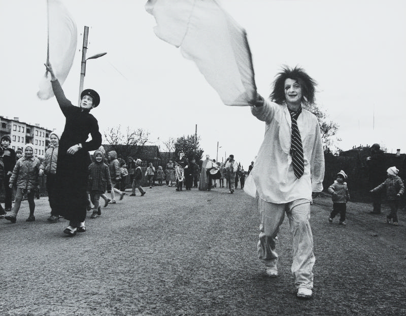 Actors. Street Procession. Old Ladoga