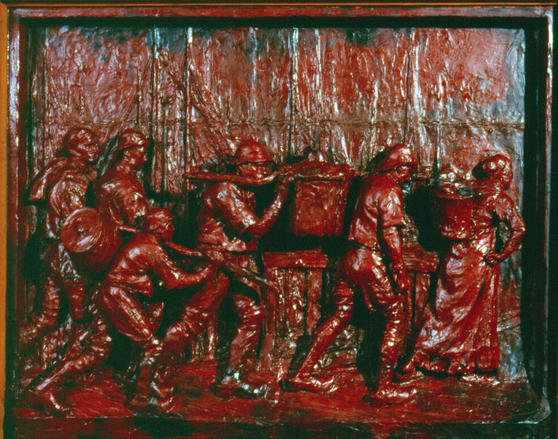 Procession of Fishermen [Model for Monument to Fishermen at Tournai, Belgium]