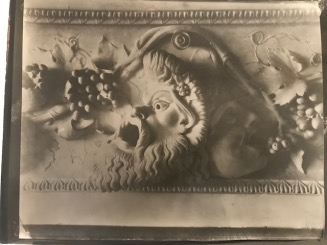 (Architectural Detail: Bacchus with Satyr)