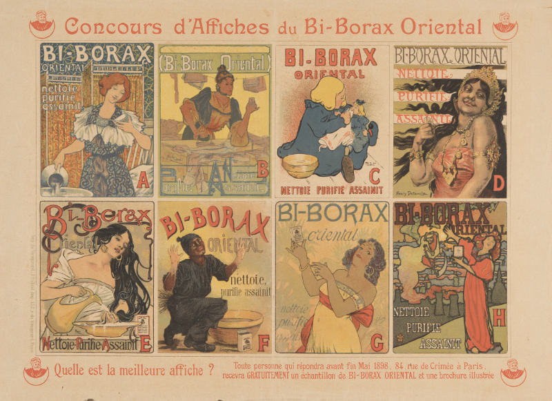 Concours d'Affiches du Bi-Borax Oriental