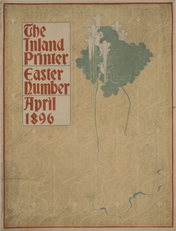 Cover for The Inland Printer, Easter Number, April 1896