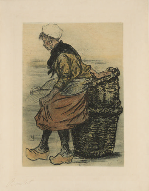 Girl with Baskets