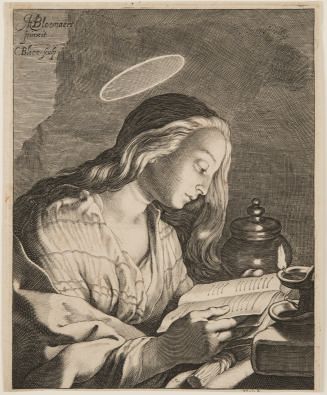 Mary Magdalene, after a painting by Abraham Bloemaert (1564-1651)