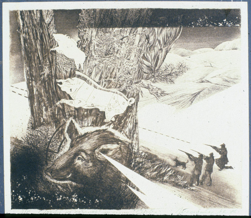 Hunting a Boar from the series The Hunt
