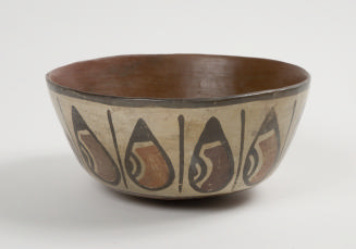 Middle Nazca style painted dish