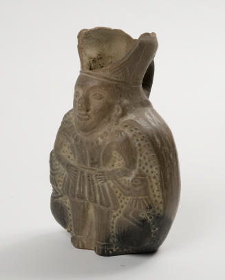 Early Colonial Chimú style figural vessel