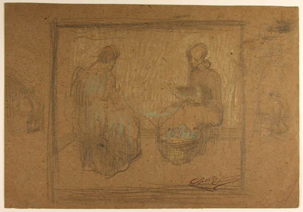 (Two Seated Women)