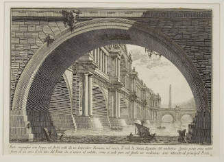 Magnificent bridge from Prima Parte di Architetture e Prospettive (Part One of Architecture and Perspectives), Opere Varie