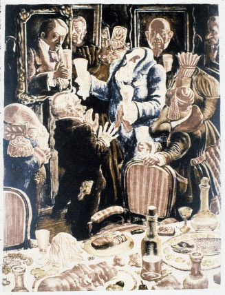Evening Party from the series After "Petersburg Tales" by Gogol