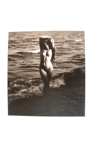 Nude Standing in Surf #2