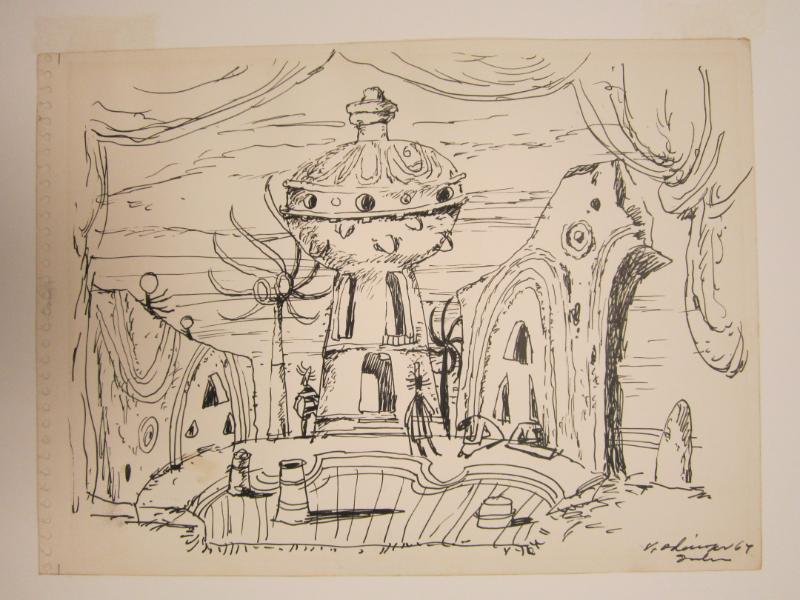 Stage design for an unidentified production