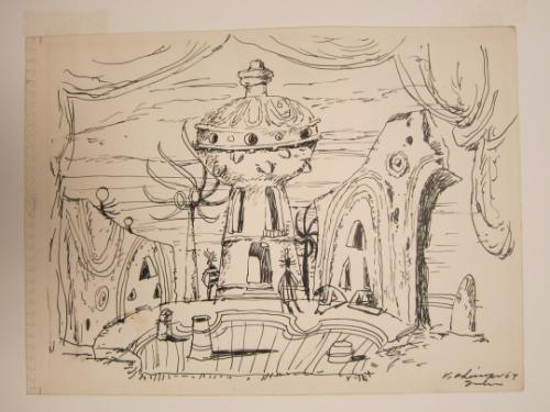 Stage design for an unidentified production