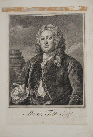 Portrait of Martin Folkes, Esq