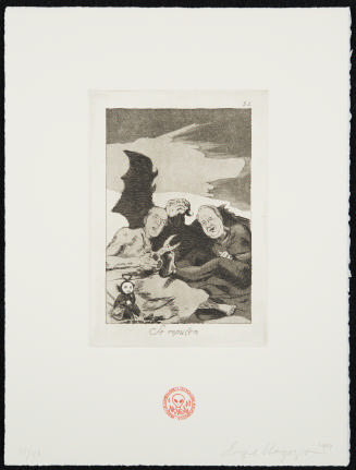 Se repulen (They Spruce Themselves Up) from the series The Return to Goya's Caprichos