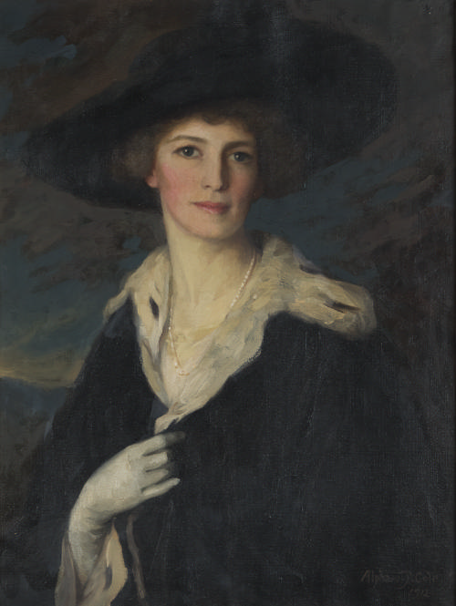 Portrait of Manira Lorraine Treadway Simpson