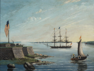 Bedloe's Island Before the Erection of the Statue of Liberty