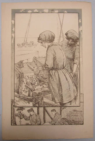 Women Fitters from the portfolio War Work: A Portfolio 1914-1918