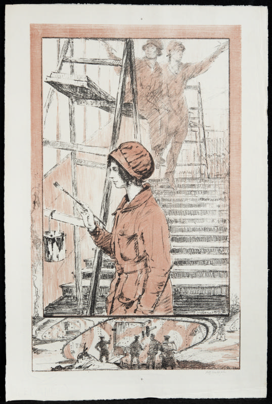 Women Painters from the portfolio War Work: A Portfolio 1914-1918