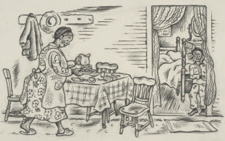 Illustration from Mama Hattie's Girl