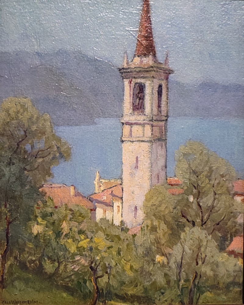 Steeple on Lake Como