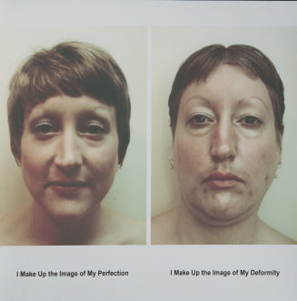 I Make Up the Image of My Perfection / I Make Up the Image of My Deformity from the portfolio Femfolio