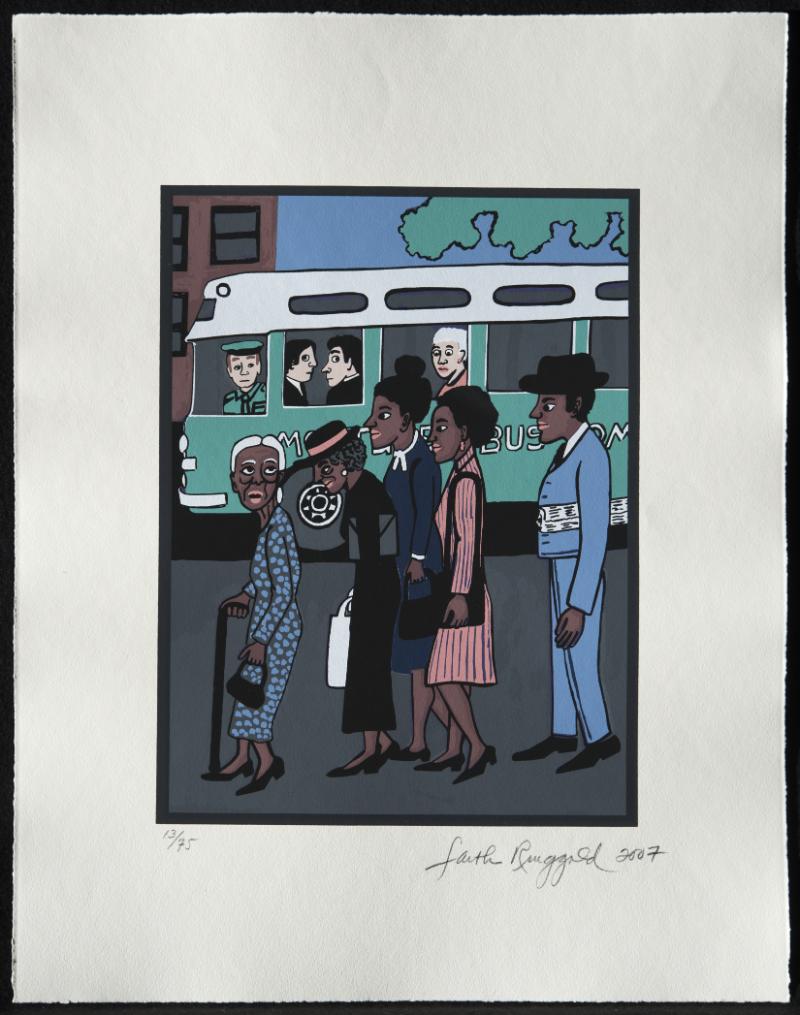 Montgomery Bus Boycott from the portfolio Letter from Birmingham City Jail