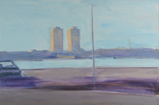 Untitled (View of New Jersey across the Hudson River)