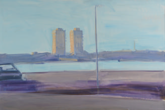 Untitled (View of New Jersey across the Hudson River)